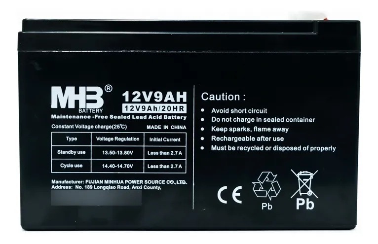 BATERIA SELADA NOBREAK 12V 9AH.
